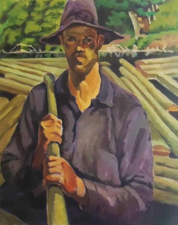 Edwin Holgate, Lumber Jack