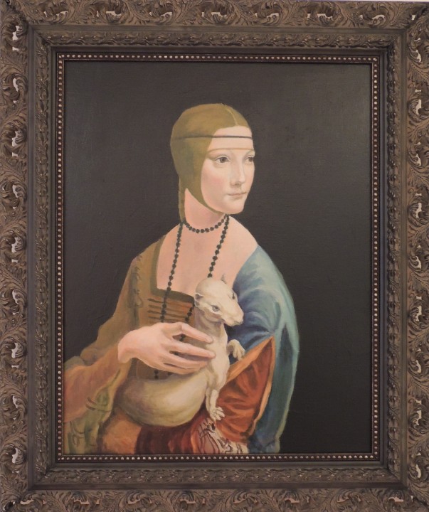 Leonardo DaVinci, Lady with an Ermine